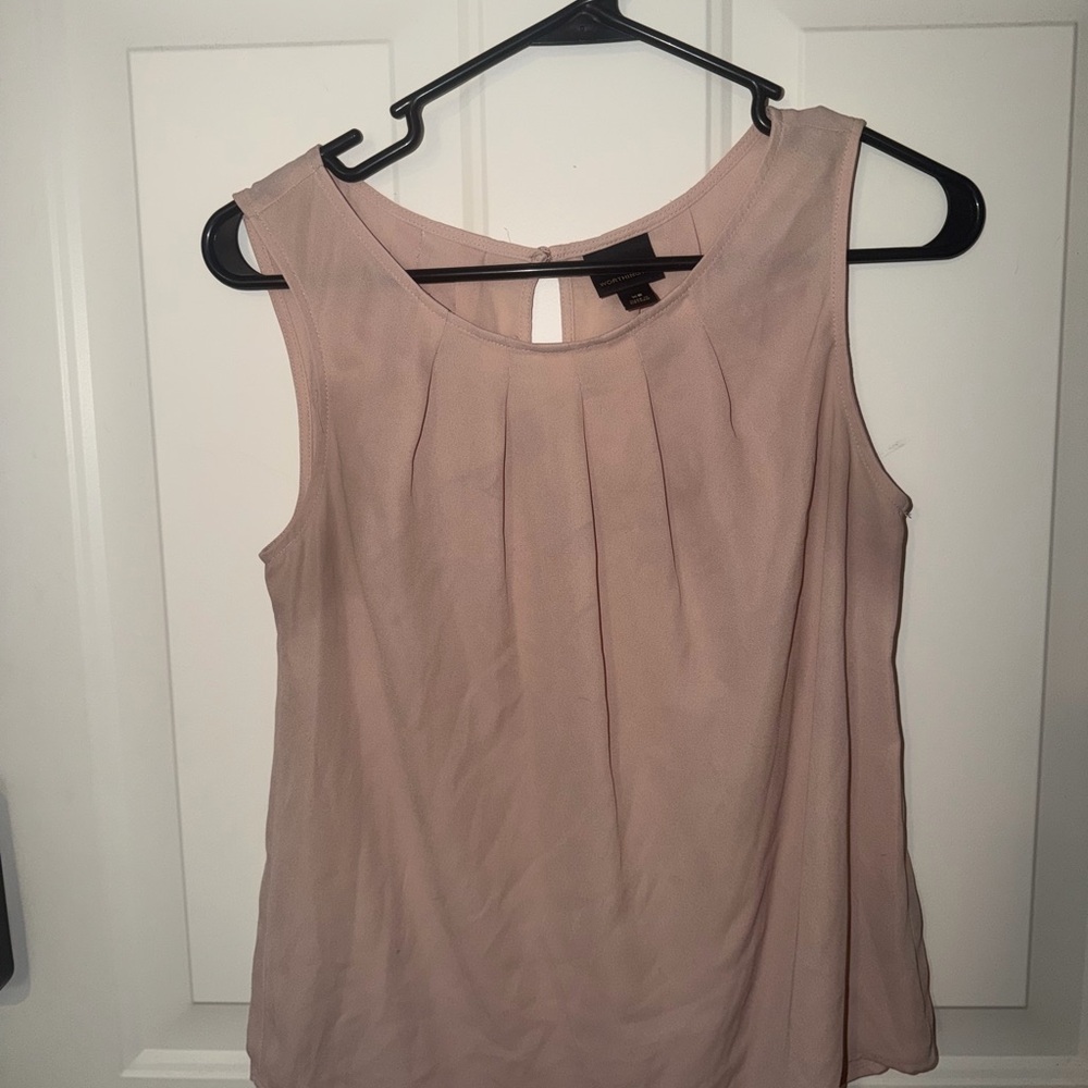 Worthington Blush Sleeveless Blouse